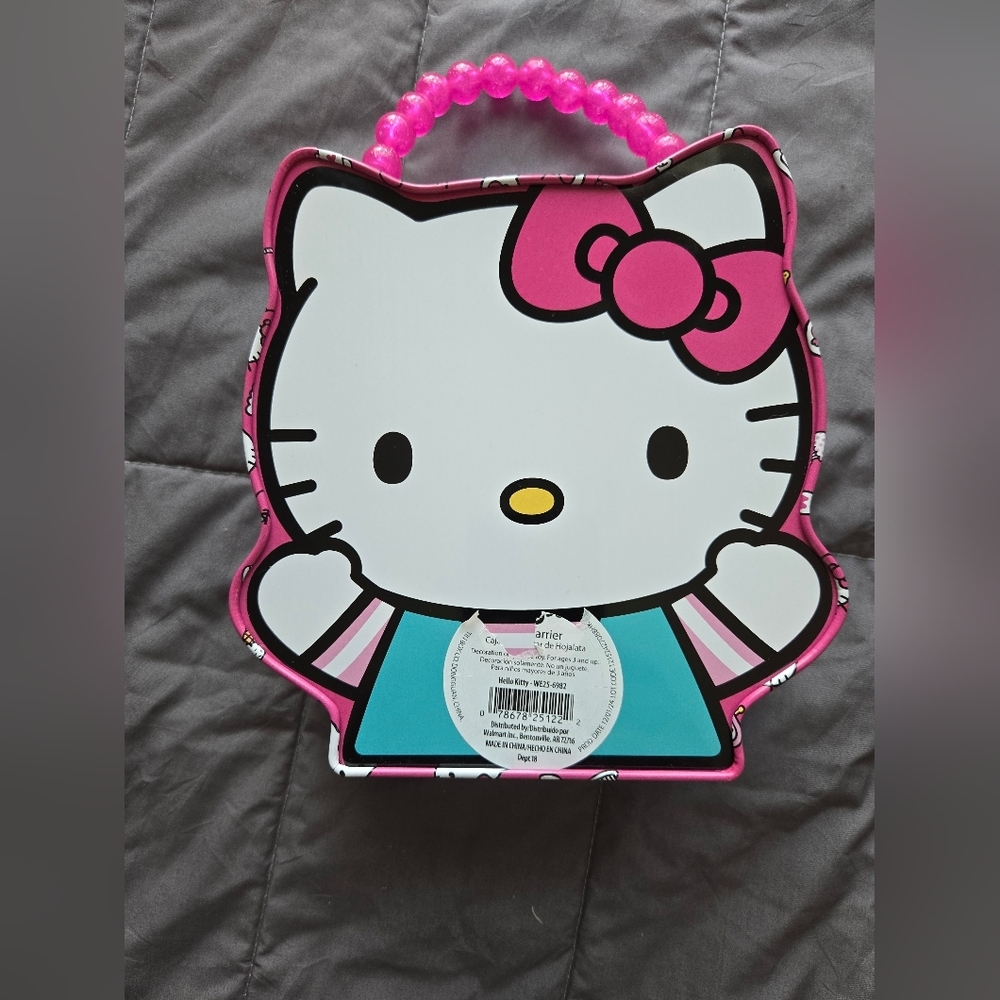 Hello Kitty By Sanrio Pink and Blue Lunch Handbag - Picture 5 of 6